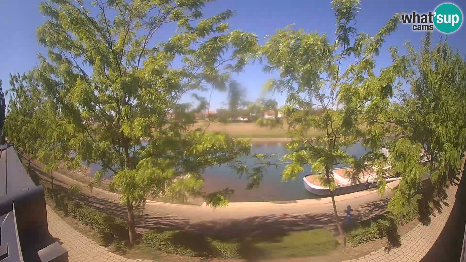 Sisak webcam en vivo Kolpa river view – Croacia