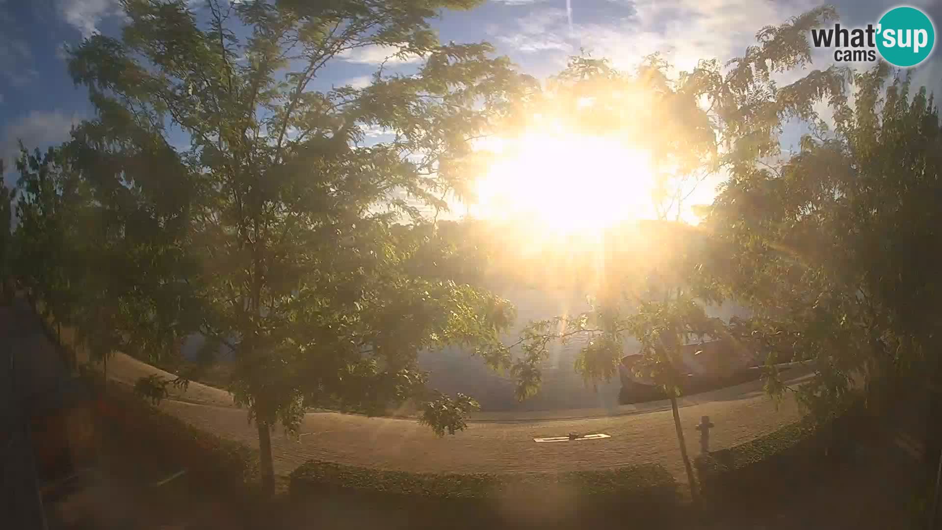 Sisak webcam en vivo Kolpa river view – Croacia