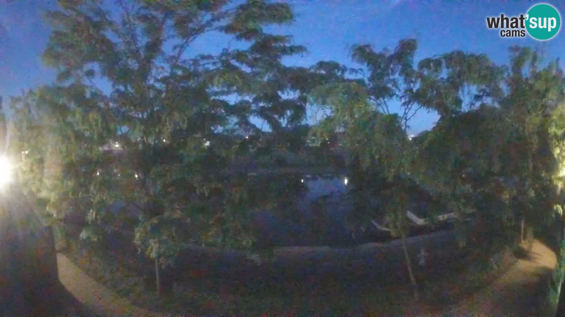 Sisak live webcam – vista sul fiume Kolpa – Croazia
