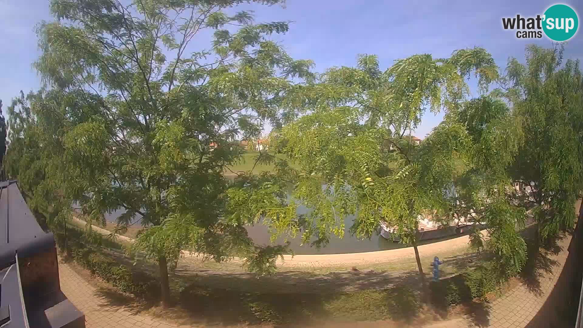 Sisak webcam en direct – vue sur la rivière Kolpa – Croatie