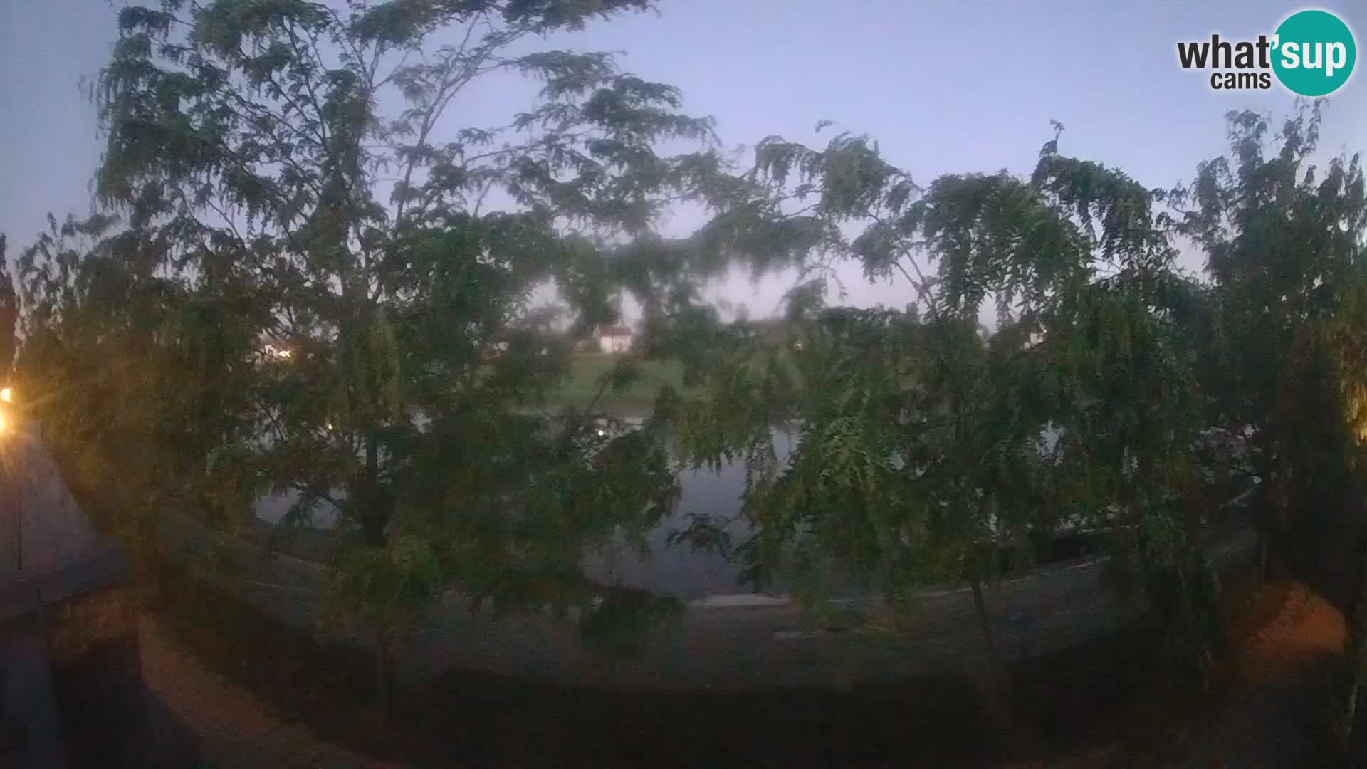 Sisak live webcam Kolpa river view – Croatia