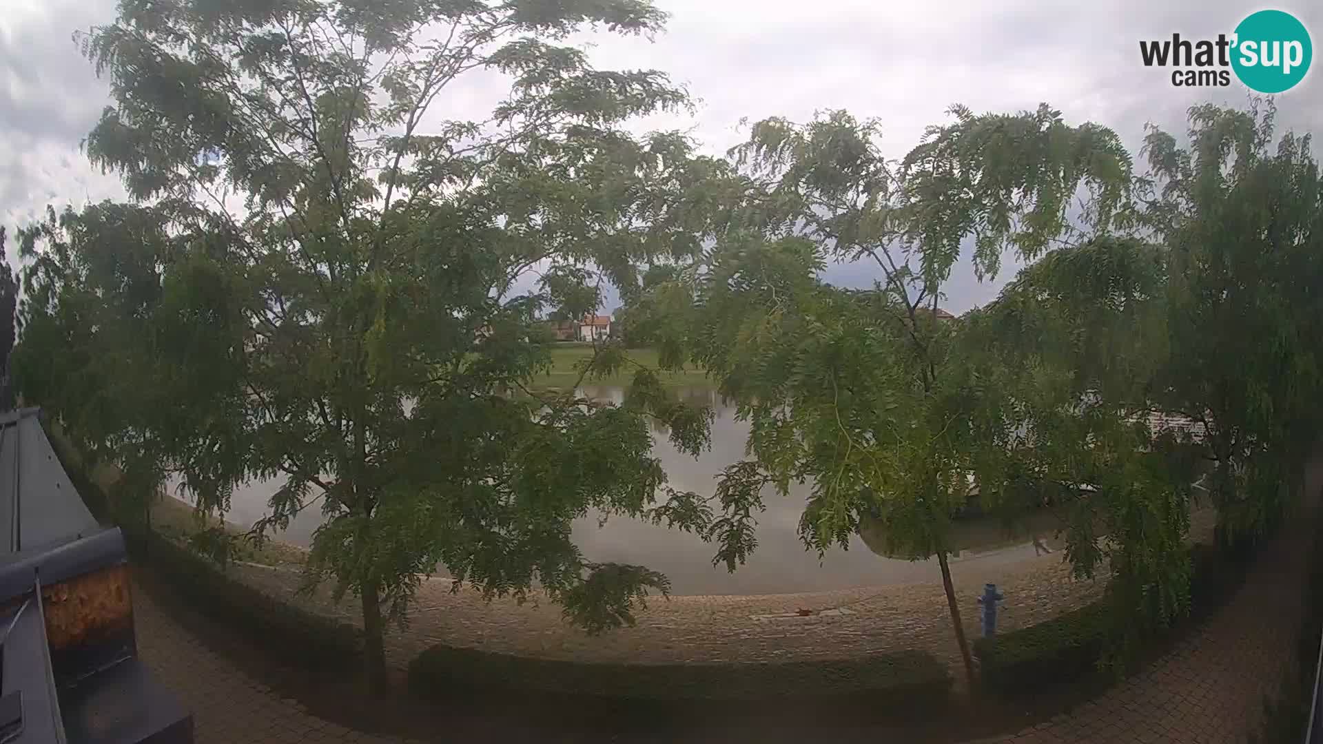 Sisak webcam en direct – vue sur la rivière Kolpa – Croatie