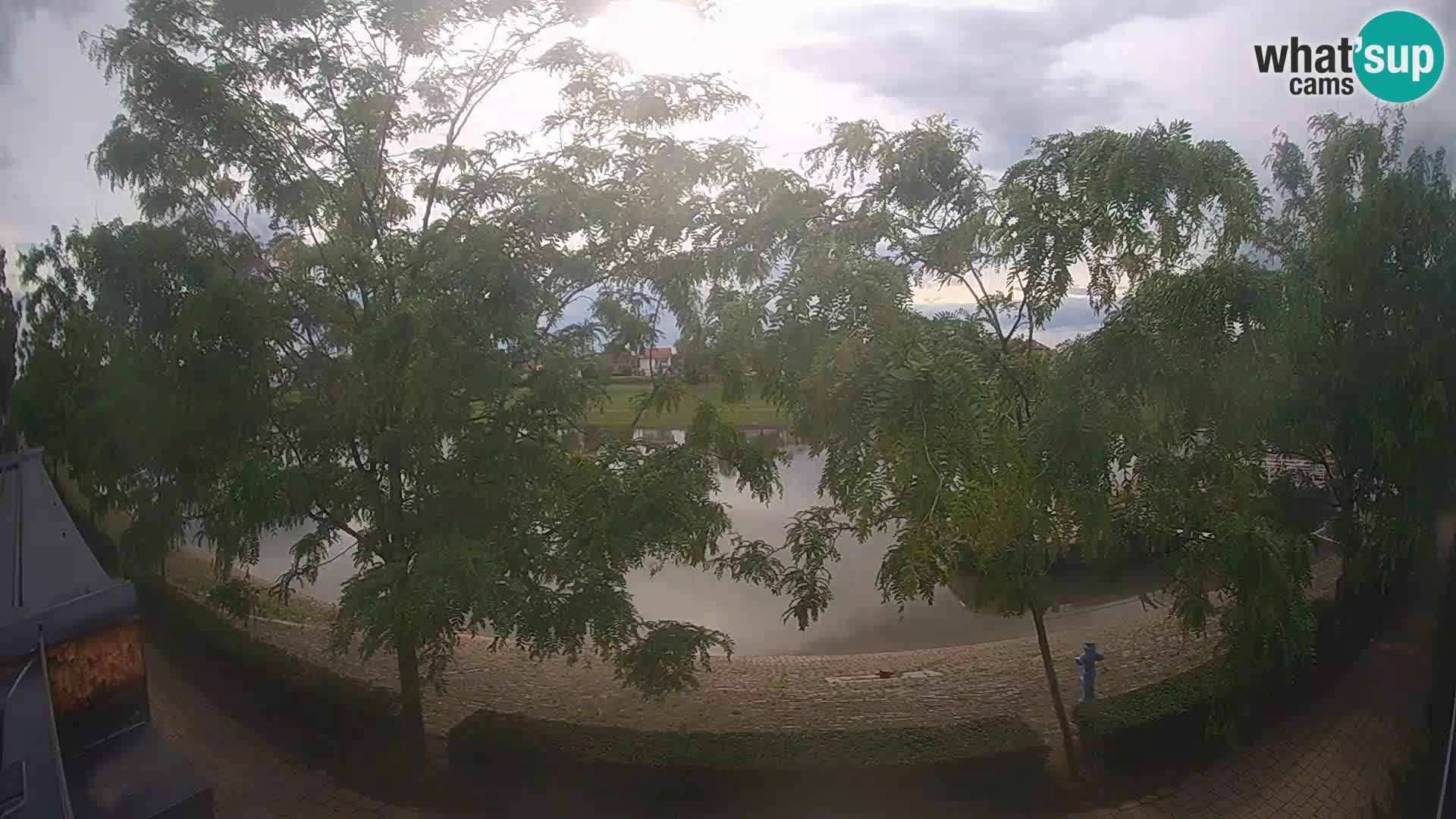 Sisak live webcam pogled na reku Kolpu