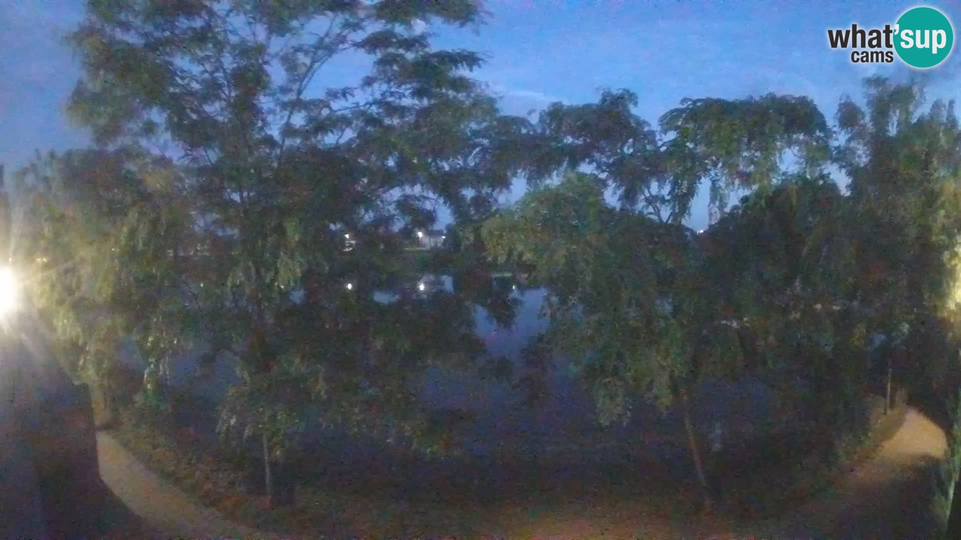Sisak live webcam Kolpa river view – Croatia