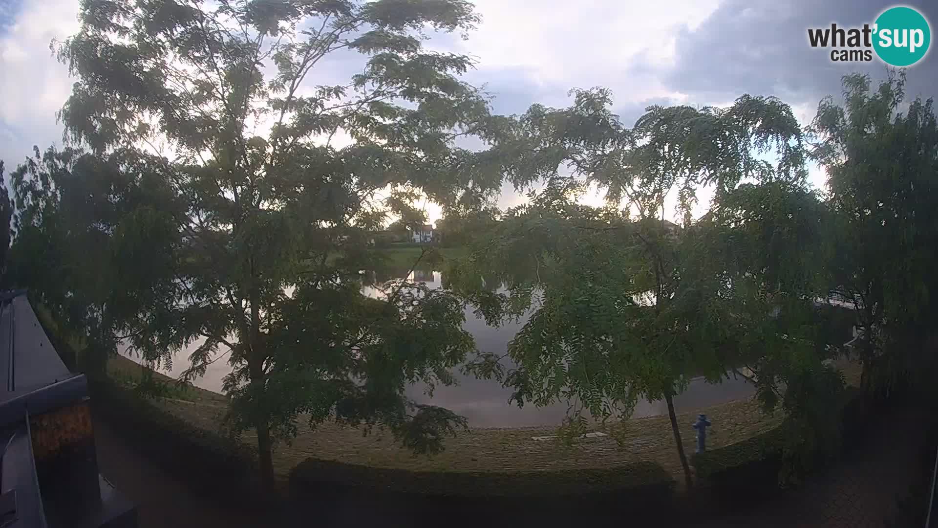 Sisak live webcam Kolpa river view – Croatia