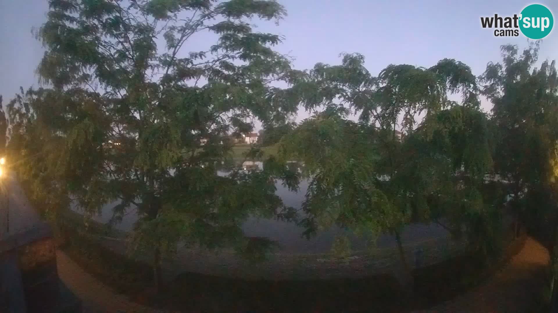 Sisak live webcam Kolpa river view – Croatia