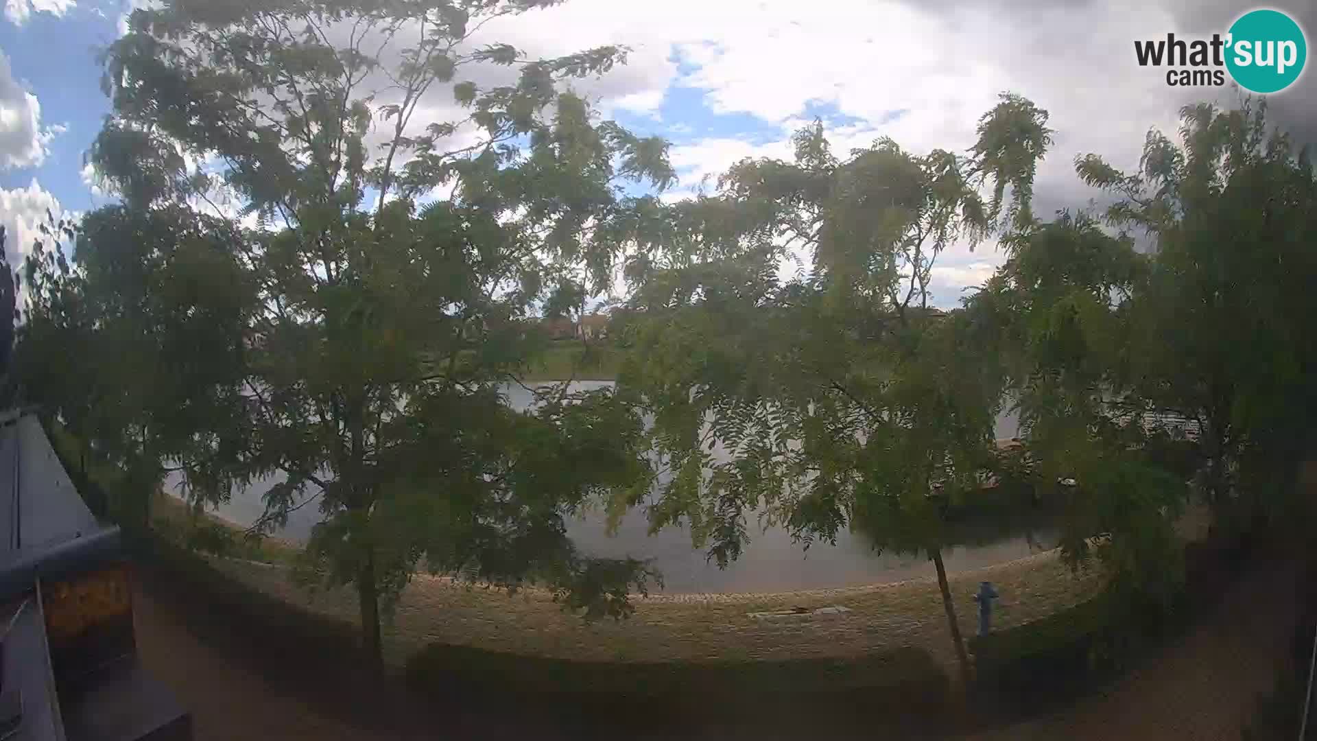 Sisak Live-Webcam Blick auf den Fluss Kolpa – Kroatien