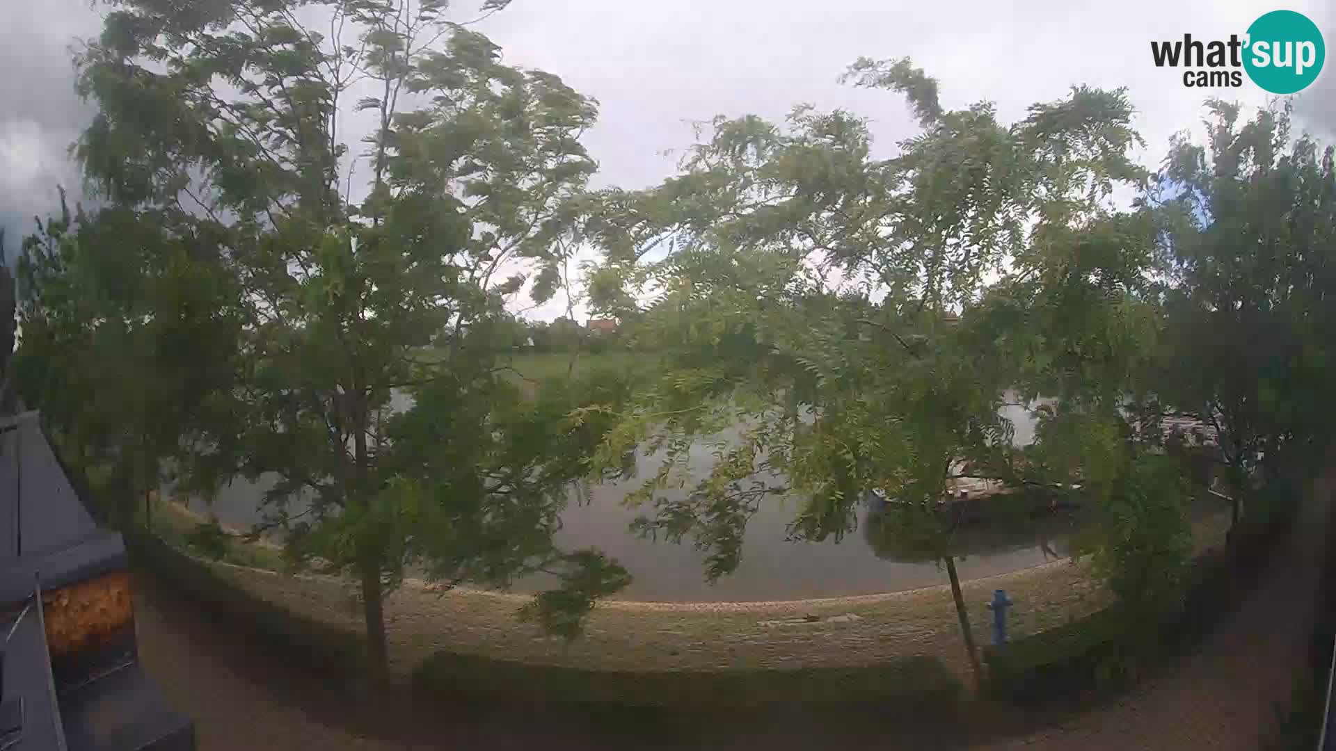 Sisak live webcam pogled na reku Kolpu