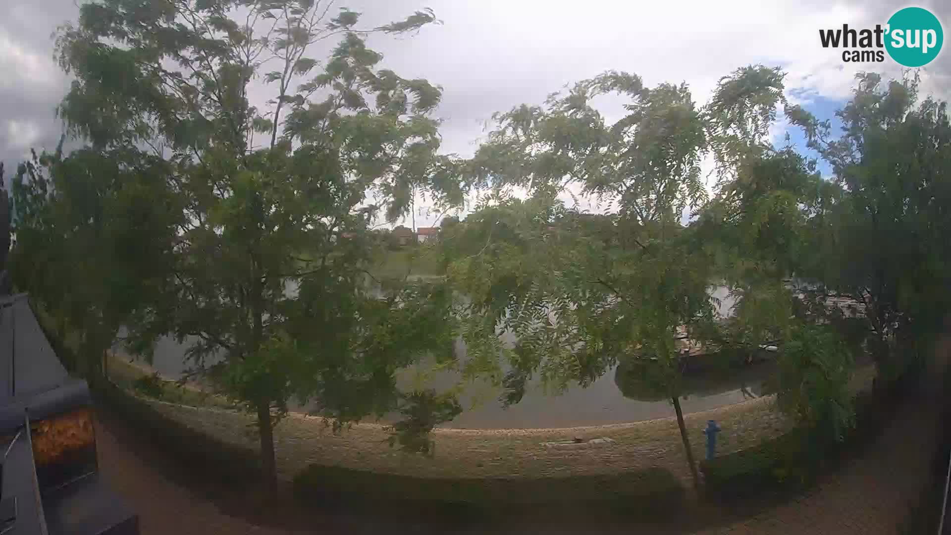 Sisak webcam en vivo Kolpa river view – Croacia