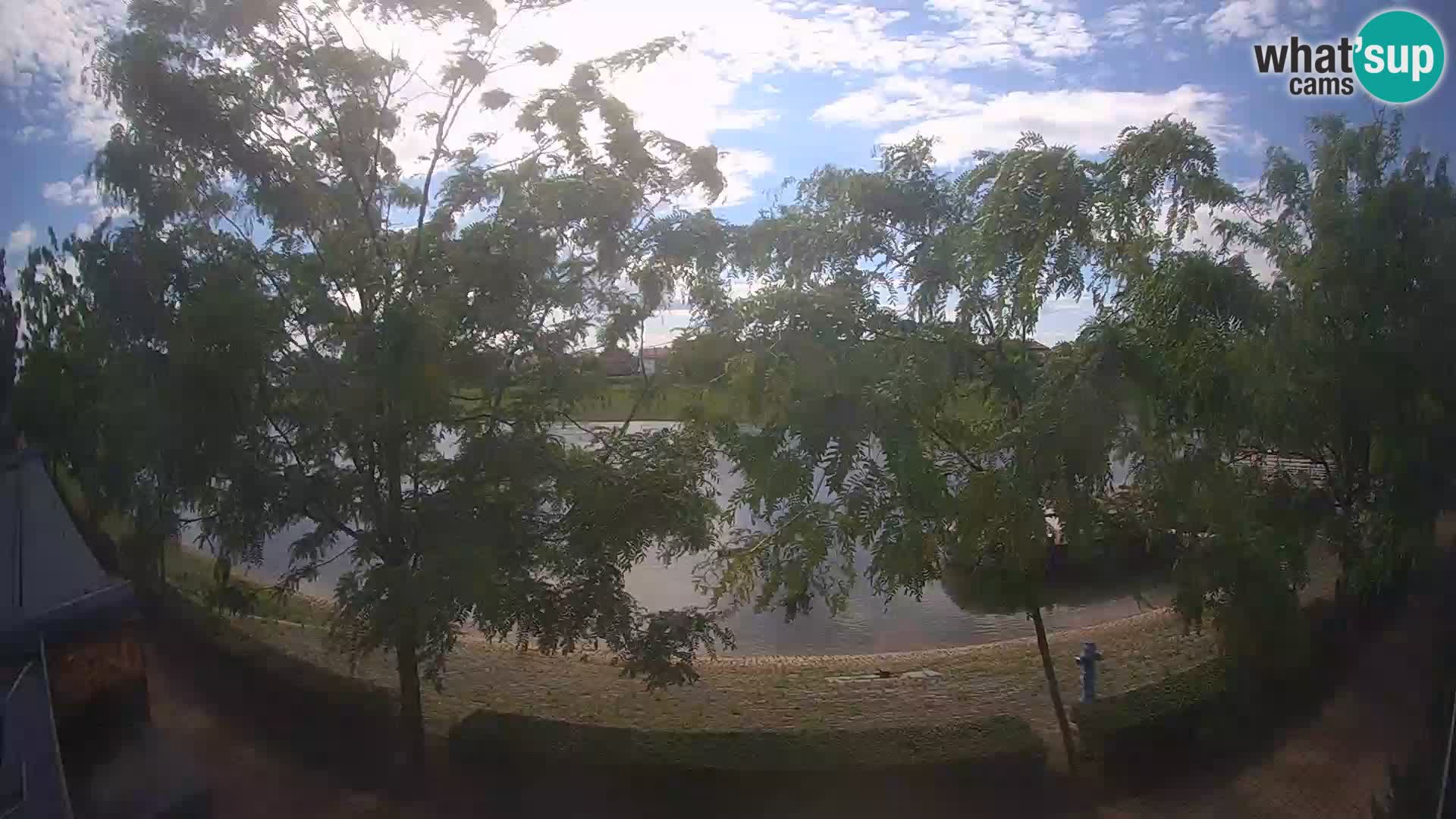 Sisak webcam en direct – vue sur la rivière Kolpa – Croatie