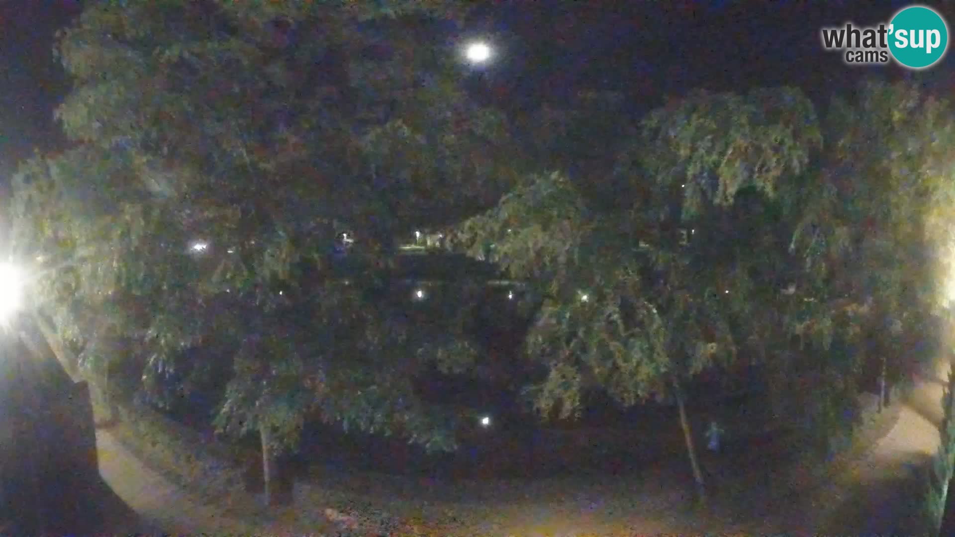 Sisak Live-Webcam Blick auf den Fluss Kolpa – Kroatien