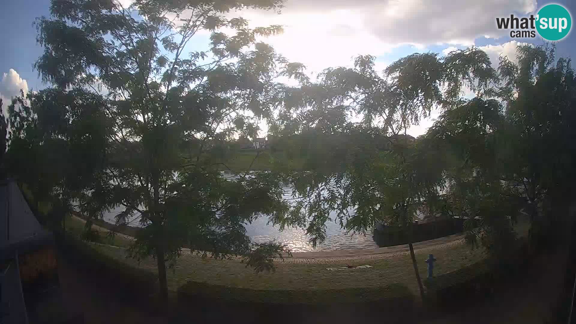 Sisak live webcam Kolpa river view – Croatia