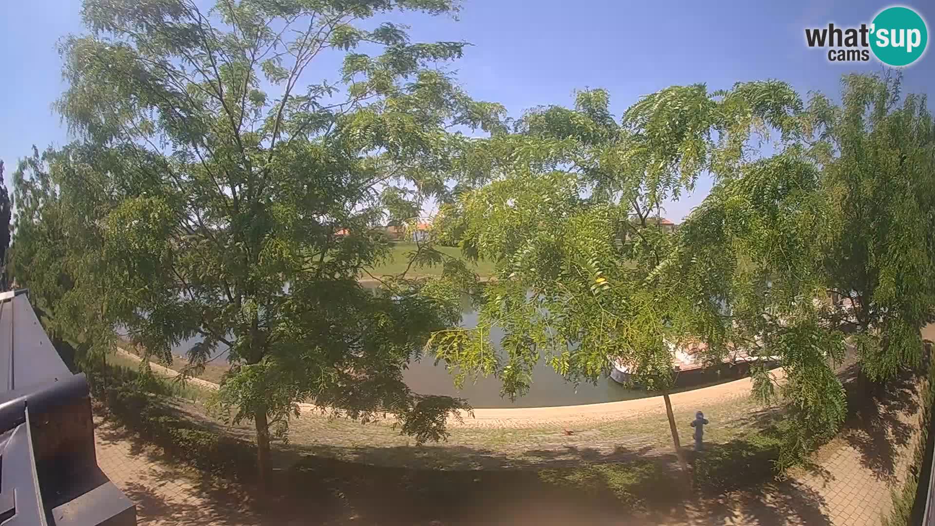 Sisak webcam en direct – vue sur la rivière Kolpa – Croatie