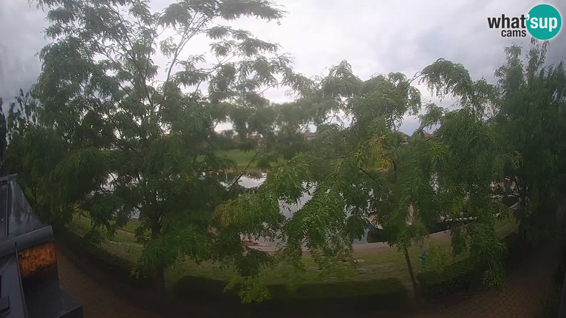 Sisak Live-Webcam Blick auf den Fluss Kolpa – Kroatien