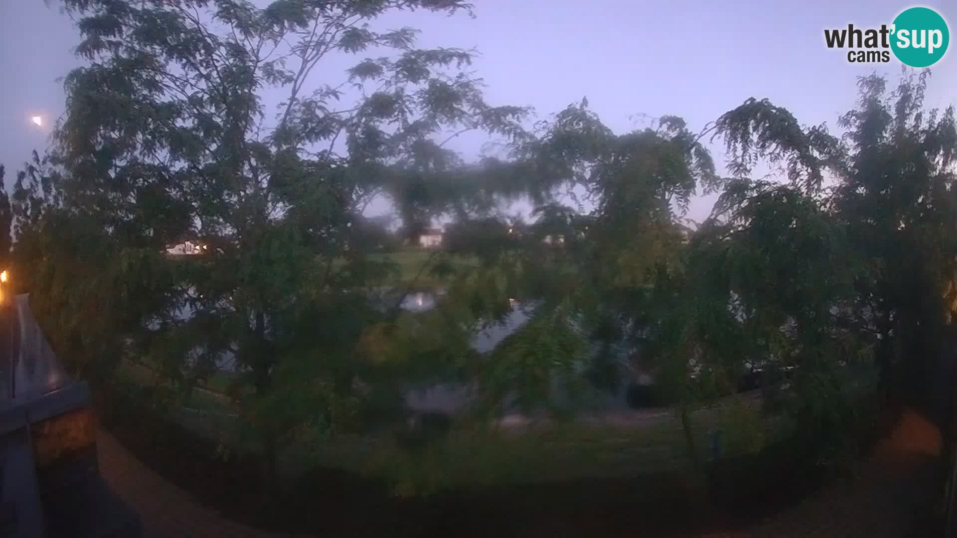 Sisak live webcam pogled na reku Kolpu