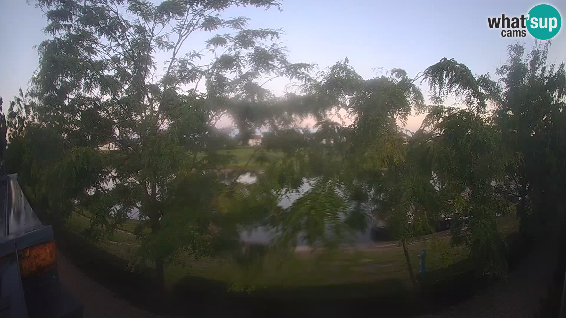 Sisak webcam en direct – vue sur la rivière Kolpa – Croatie