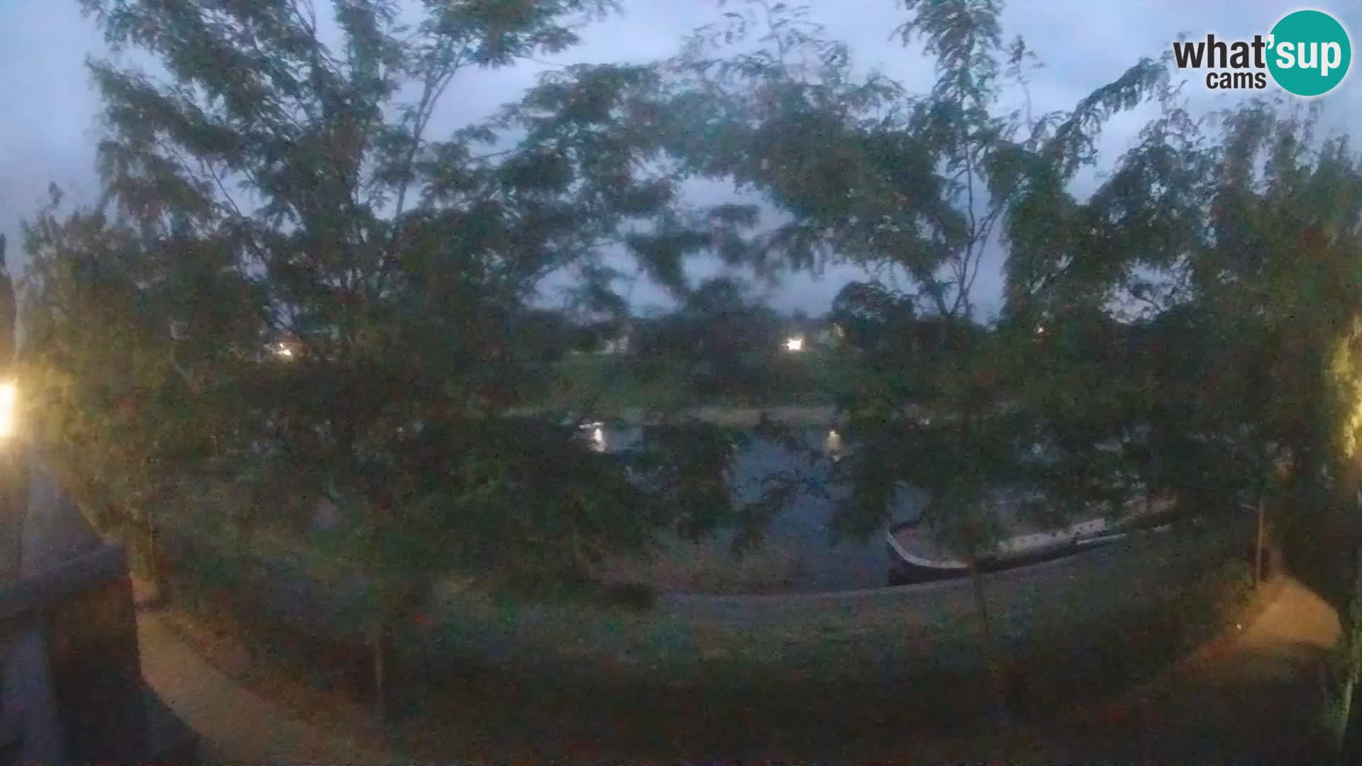 Sisak webcam en direct – vue sur la rivière Kolpa – Croatie