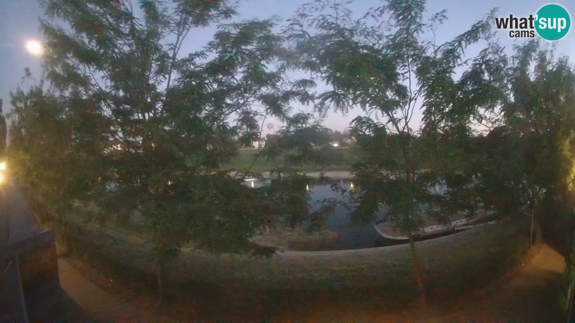 Sisak live webcam Kolpa river view – Croatia