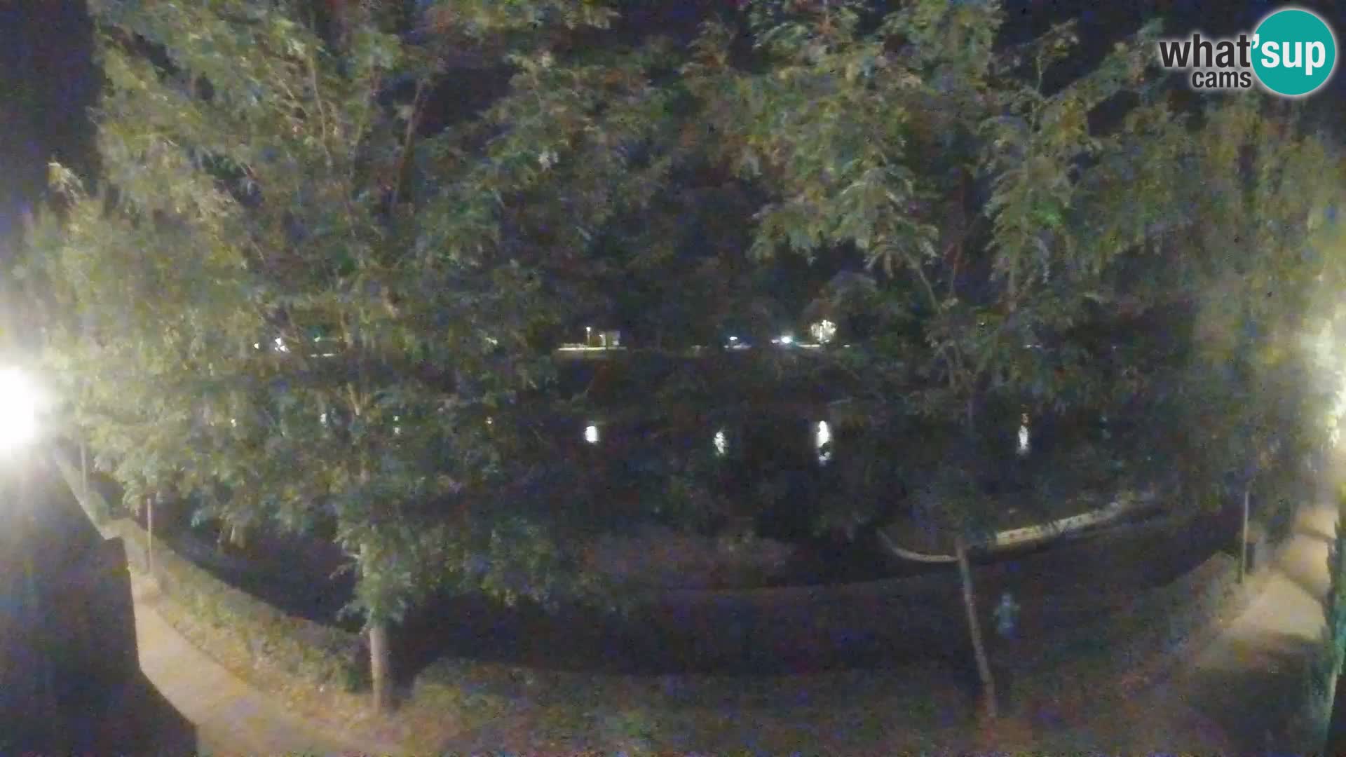 Sisak Live-Webcam Blick auf den Fluss Kolpa – Kroatien