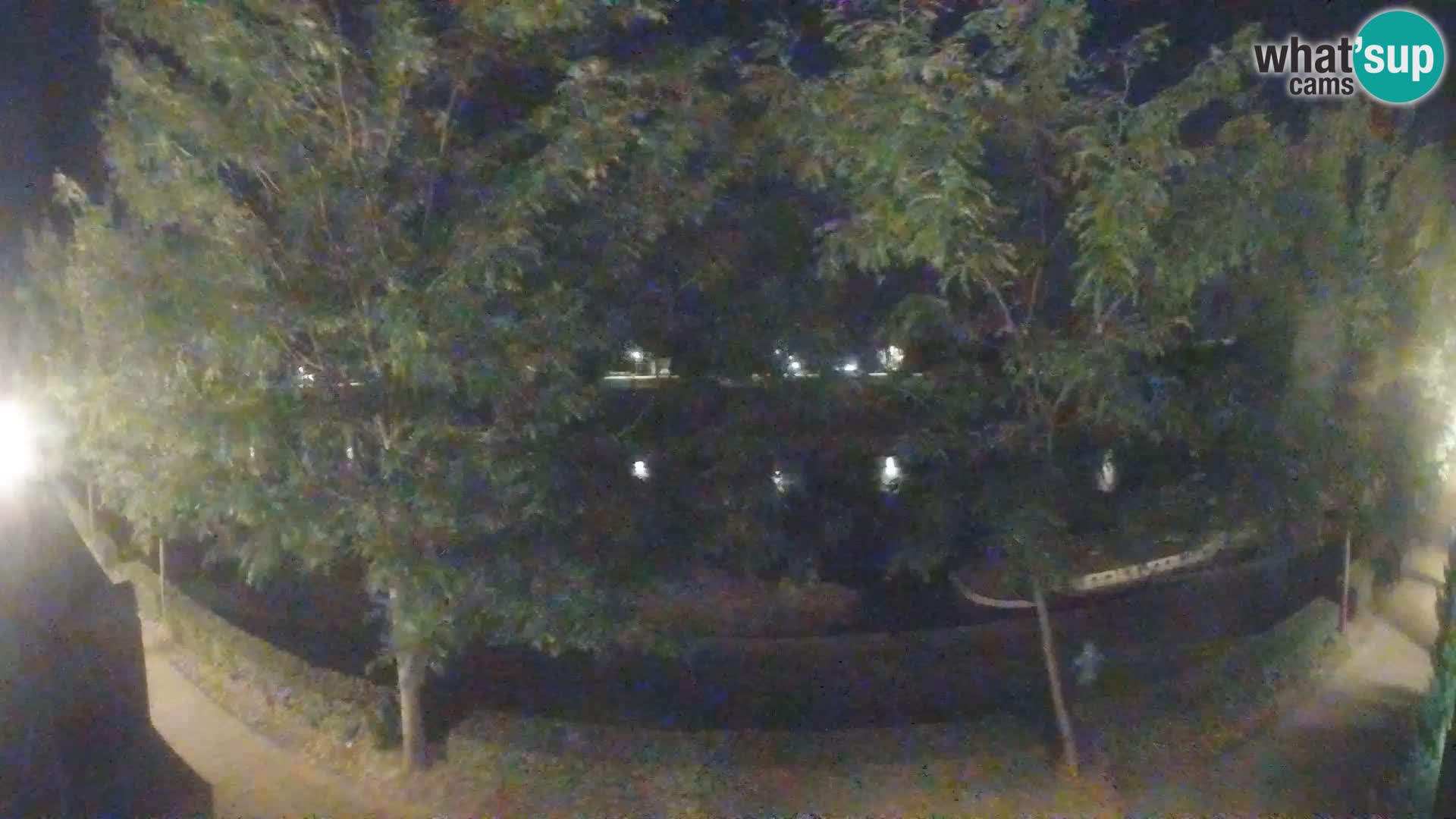 Sisak Live-Webcam Blick auf den Fluss Kolpa – Kroatien
