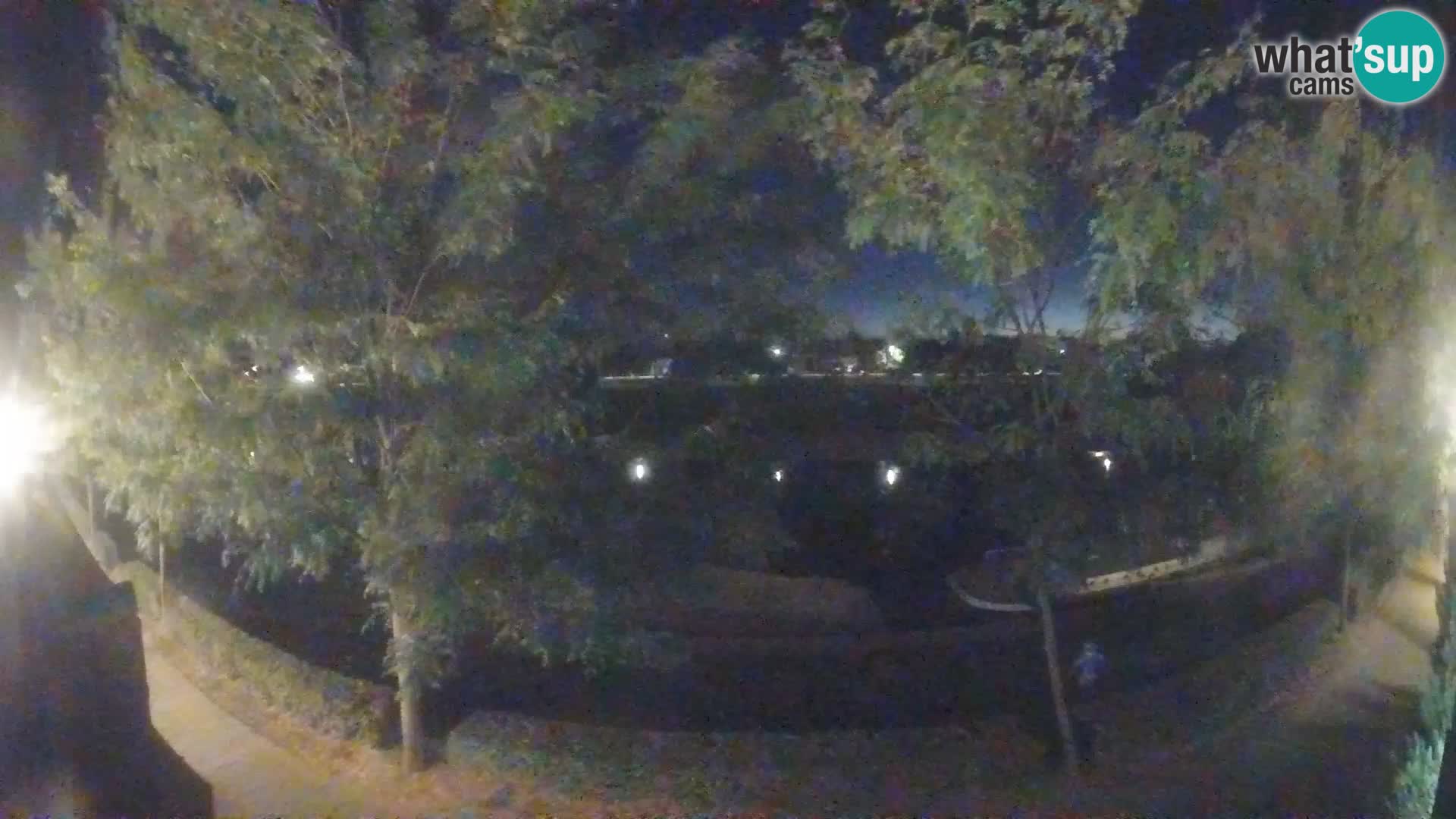 Sisak Live-Webcam Blick auf den Fluss Kolpa – Kroatien