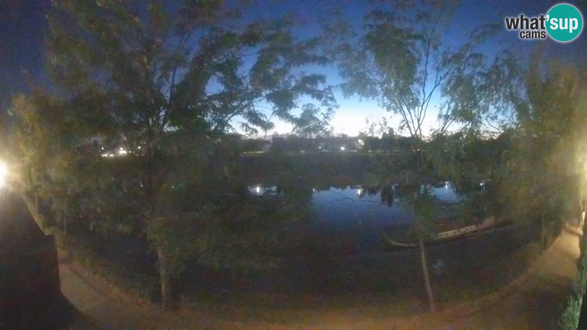 Sisak live webcam Kolpa river view – Croatia