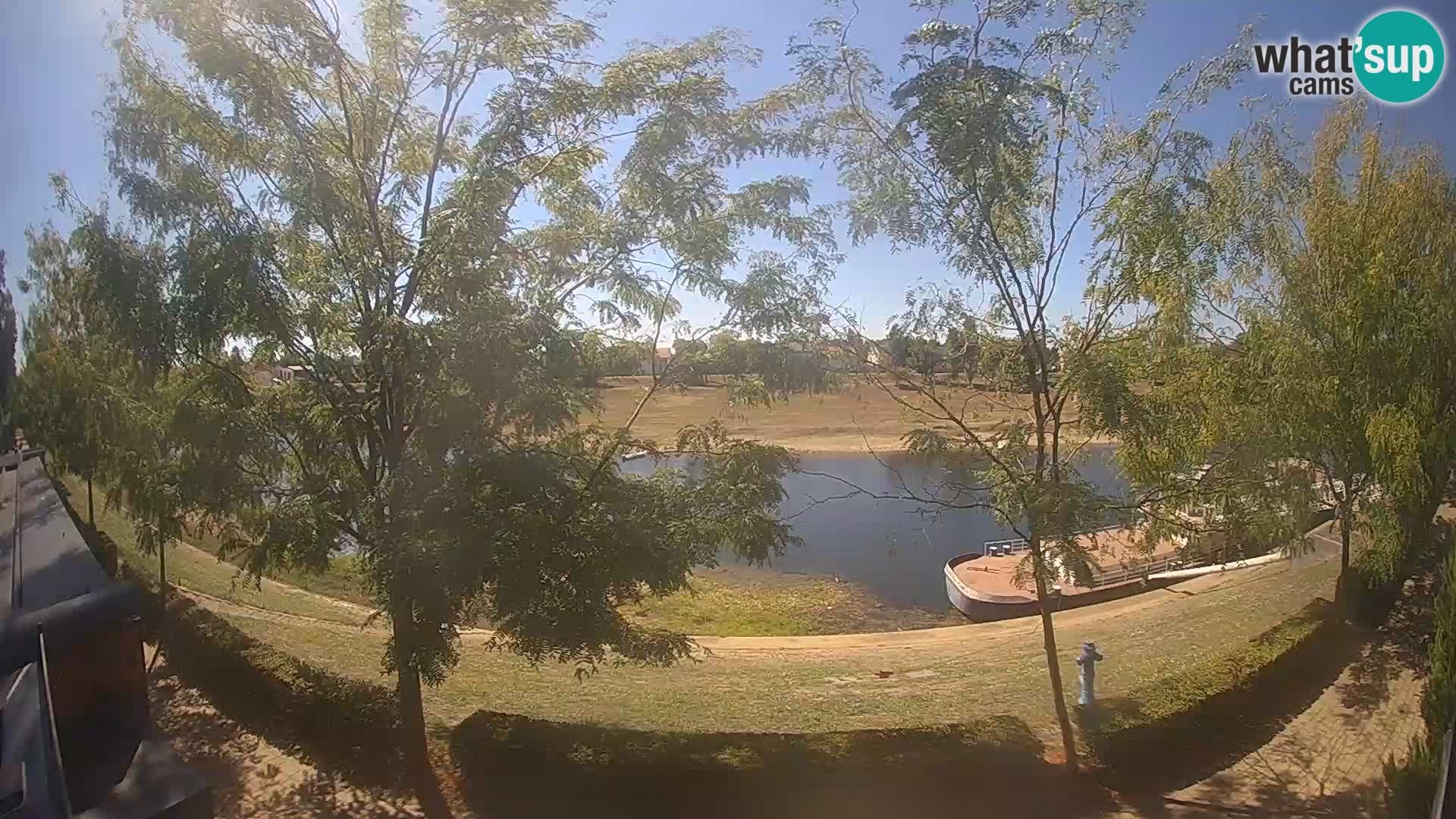 Sisak webcam en vivo Kolpa river view – Croacia