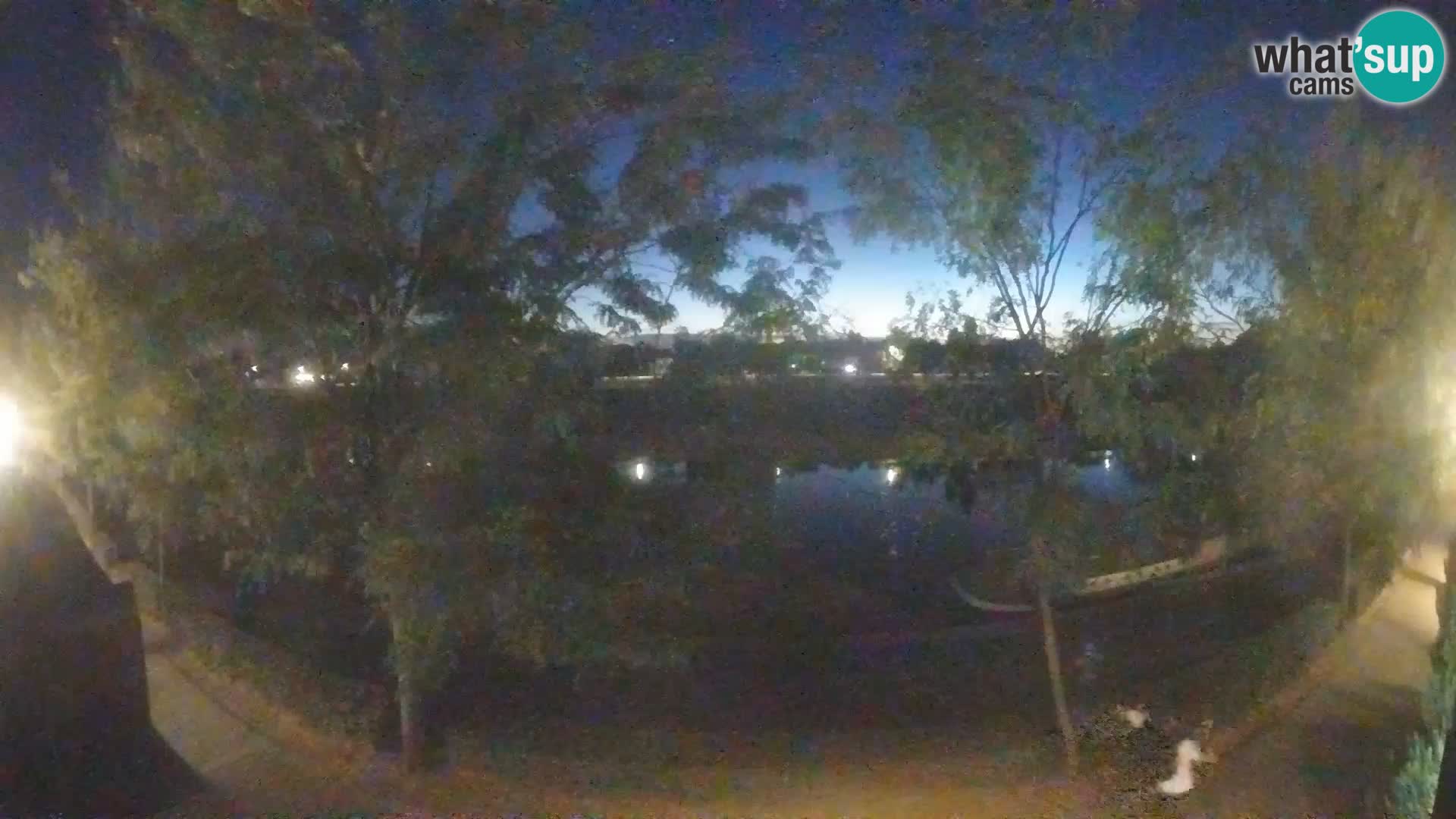 Sisak live webcam pogled na reku Kolpu