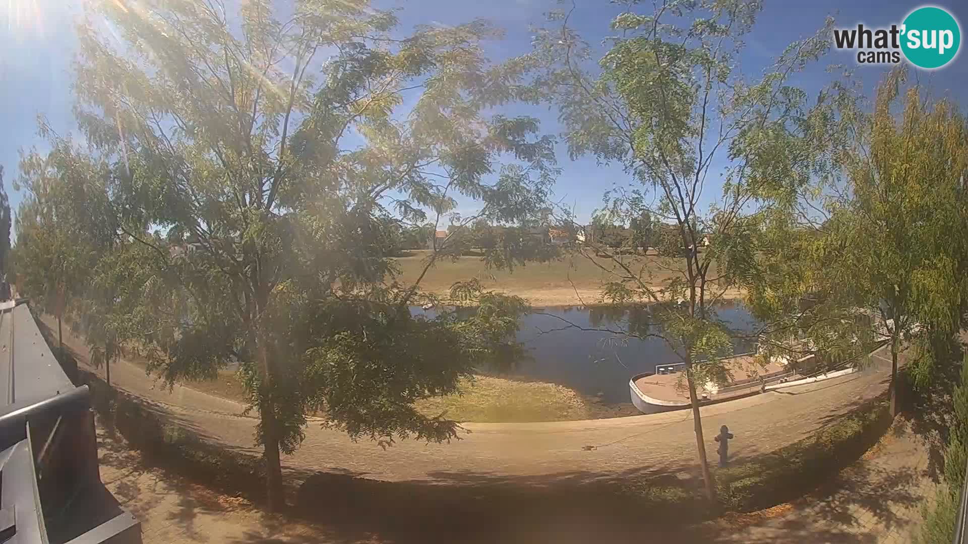 Sisak webcam en vivo Kolpa river view – Croacia