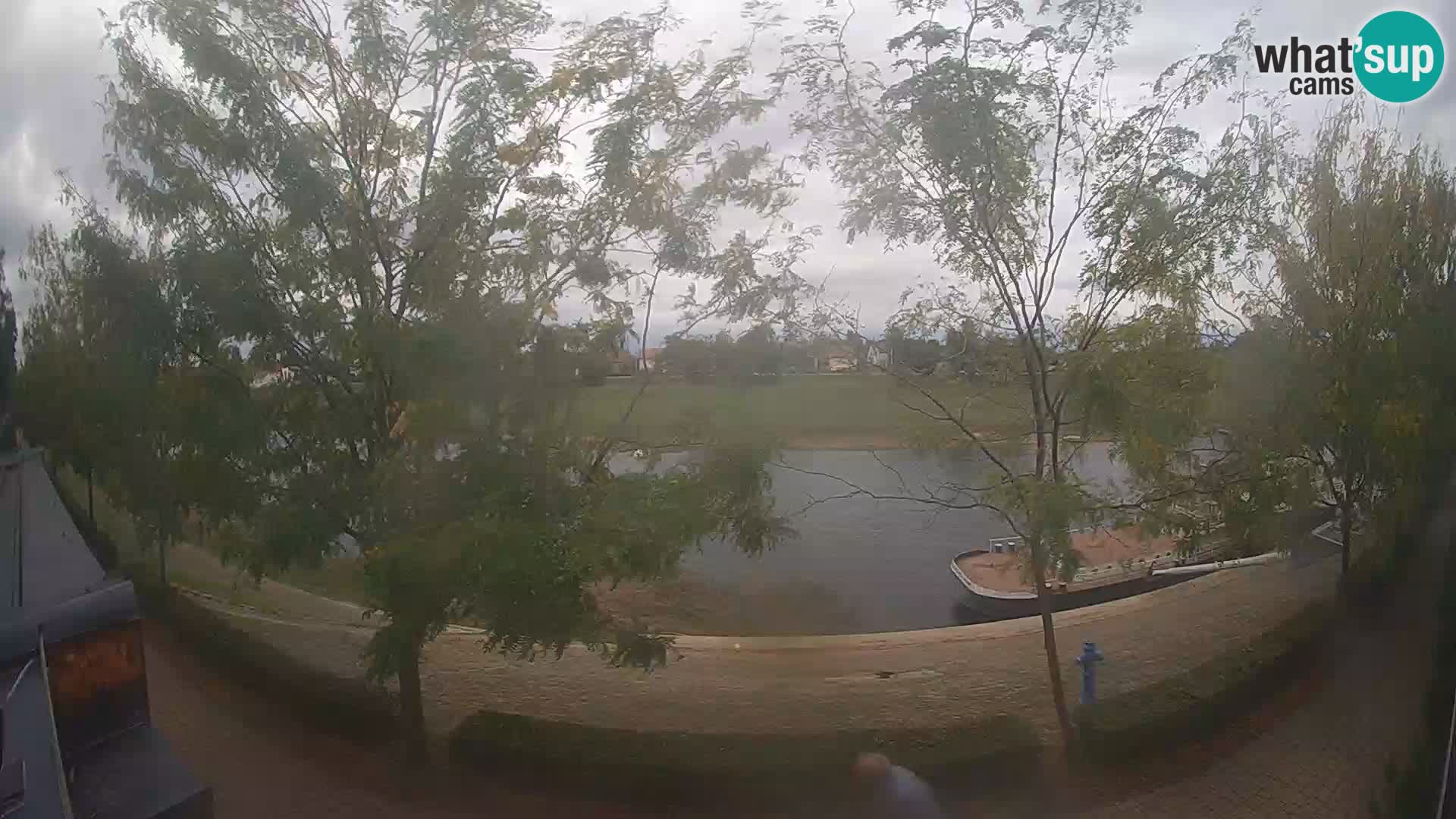 Sisak live webcam Kolpa river view – Croatia