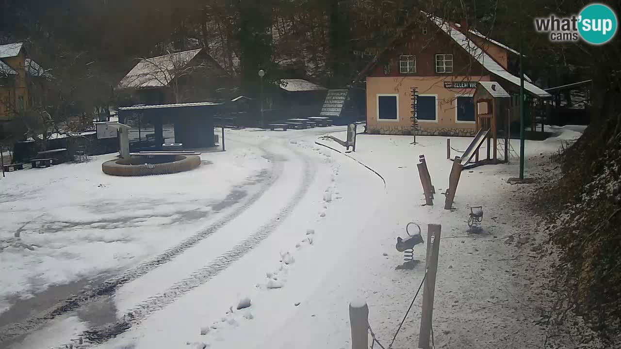 Skrad webcam Zeleni Vir