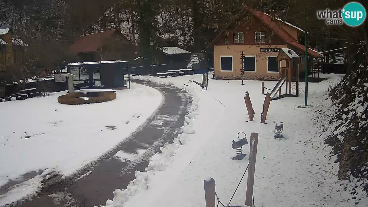 Skrad webcam Zeleni Vir