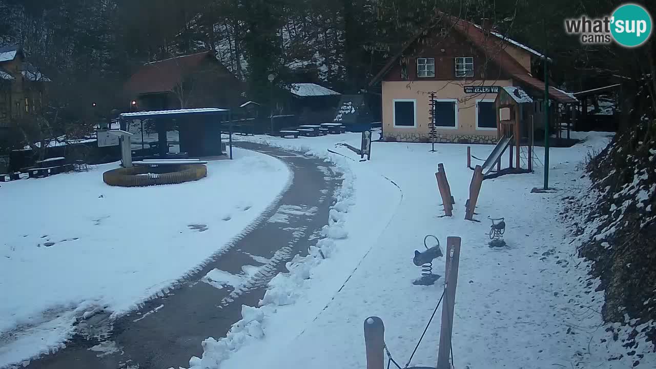 Skrad livecam Zeleni Vir