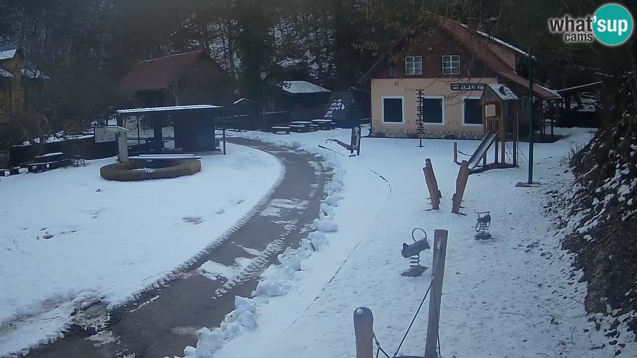 Skrad webcam Zeleni Vir