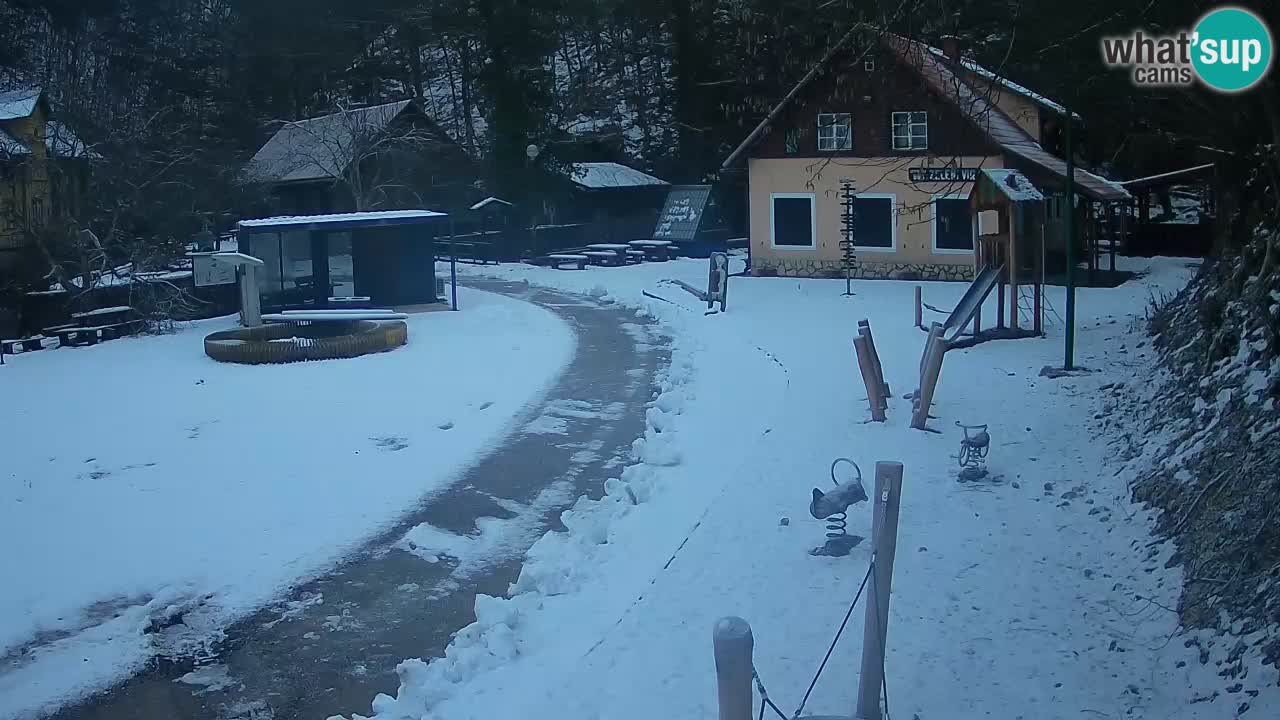 Skrad webcam Zeleni Vir