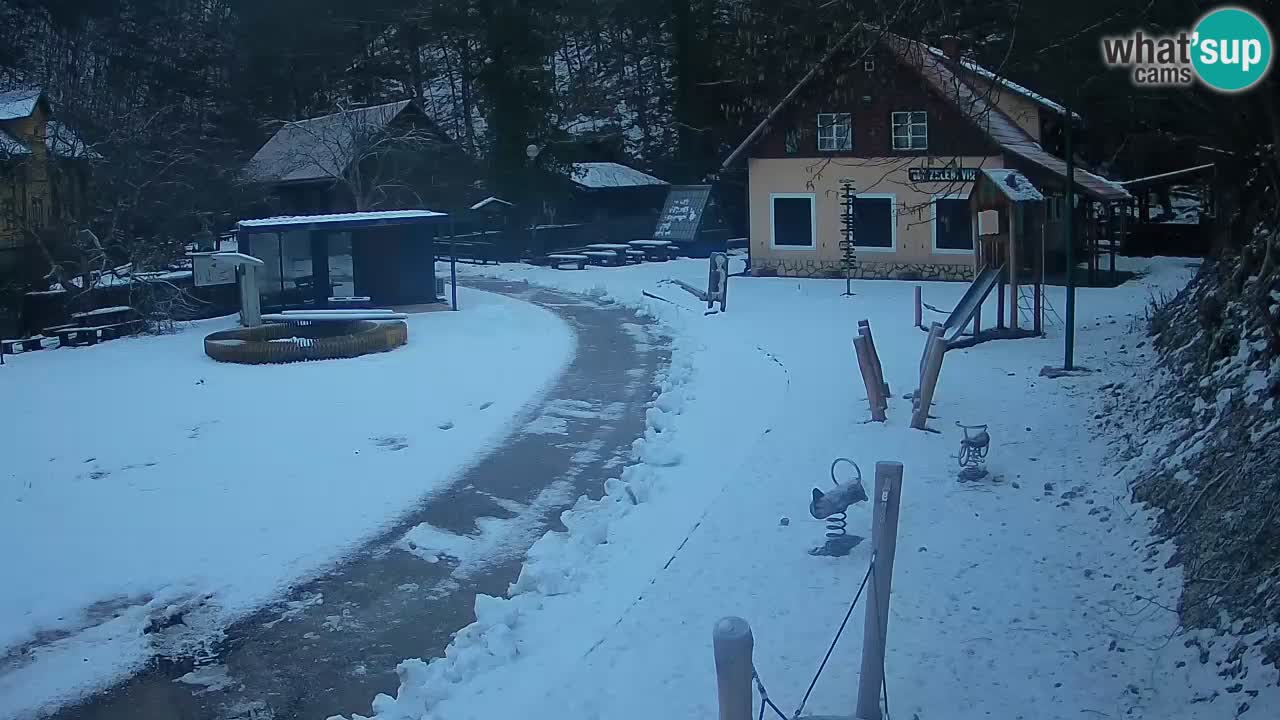 Skrad live cam Zeleni Vir