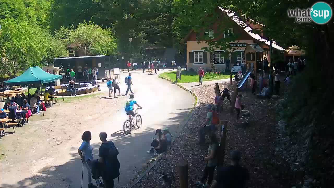 Skrad livecam Zeleni Vir