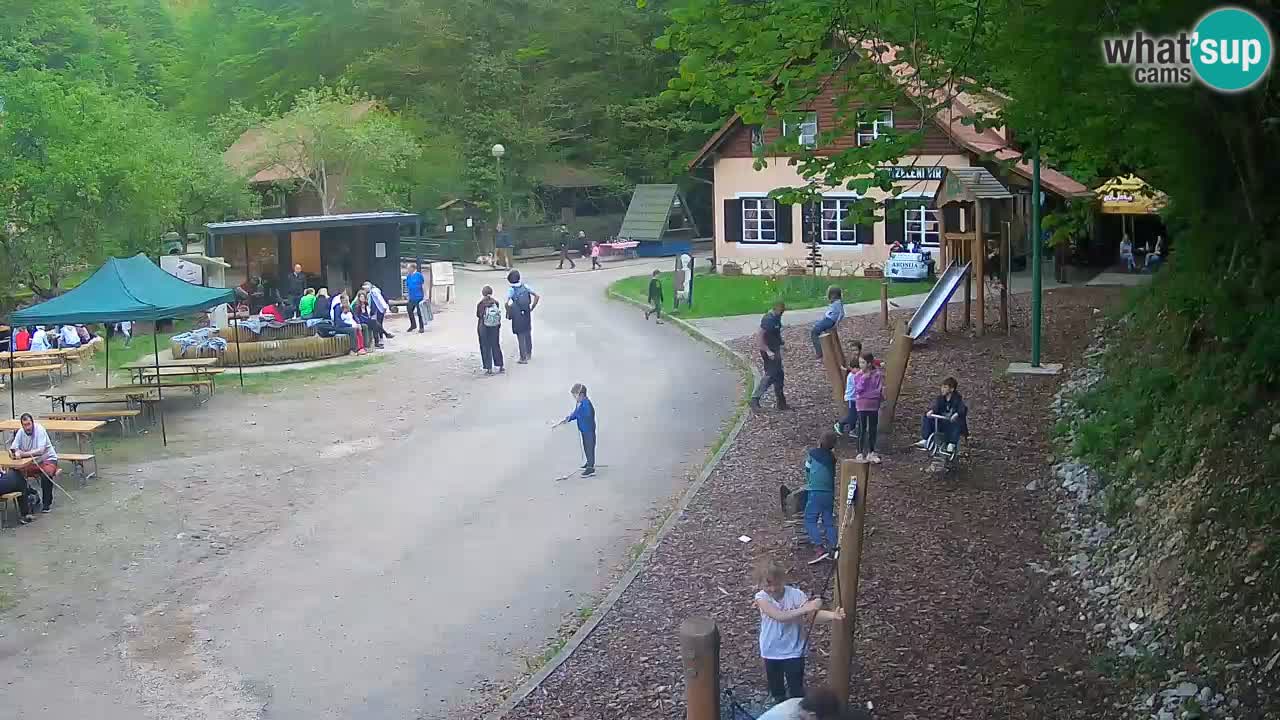 Skrad spletna kamera Zeleni Vir