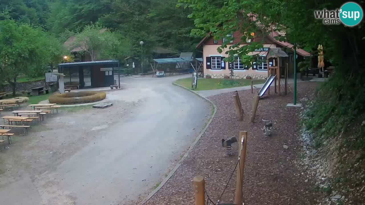 Skrad webcam Zeleni Vir