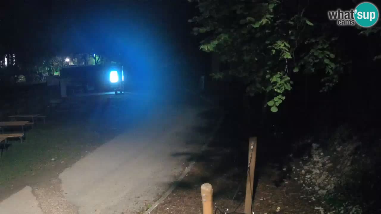 Skrad spletna kamera Zeleni Vir