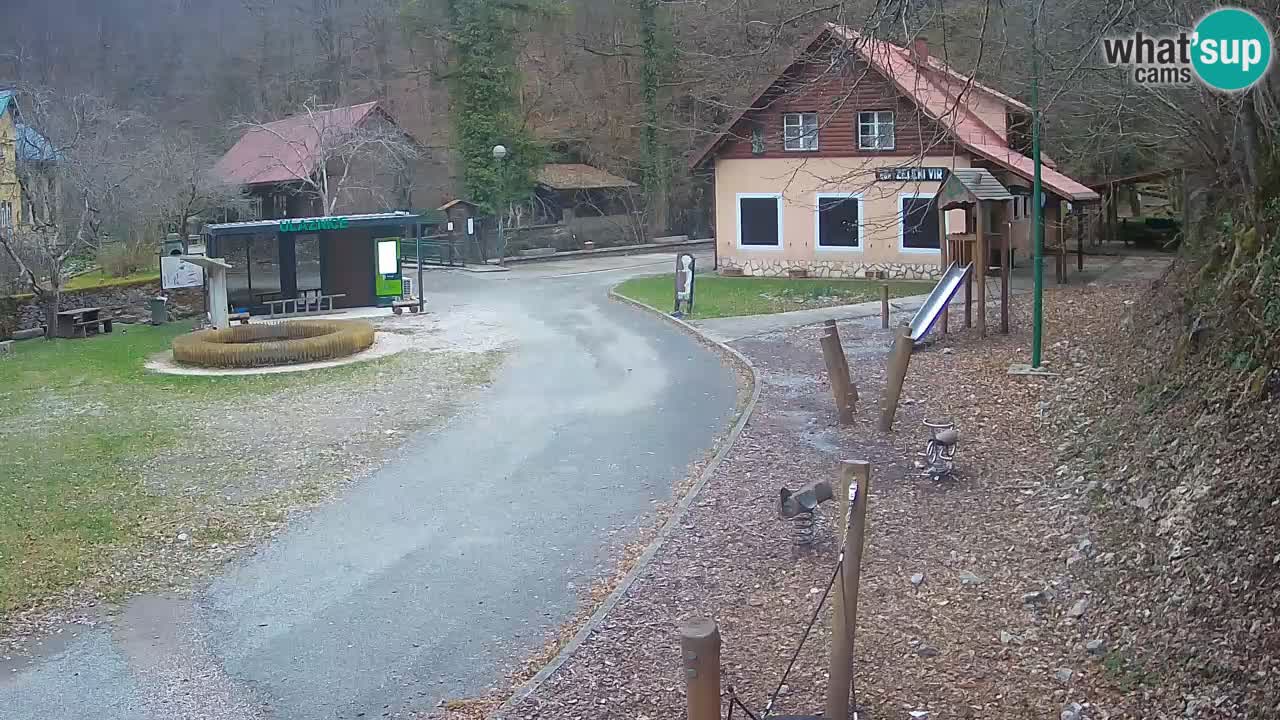 Skrad web kamera Zeleni Vir