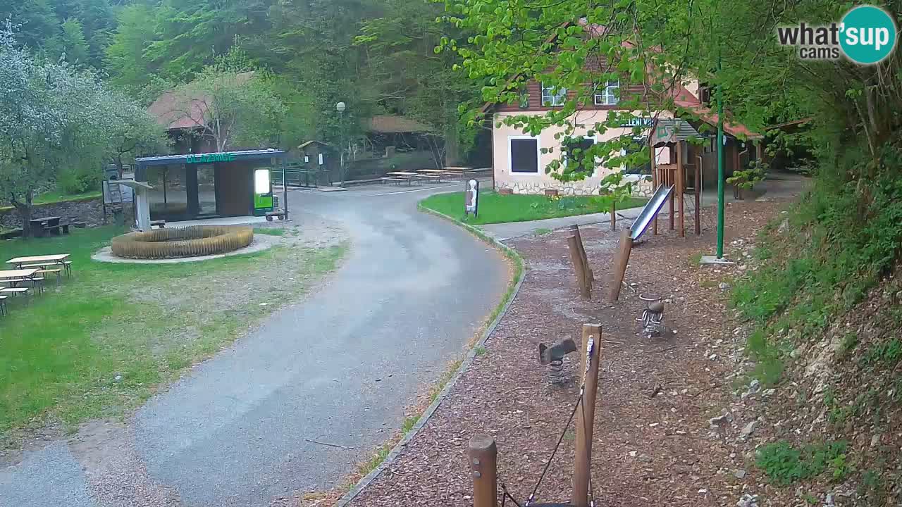 Skrad web kamera Zeleni Vir