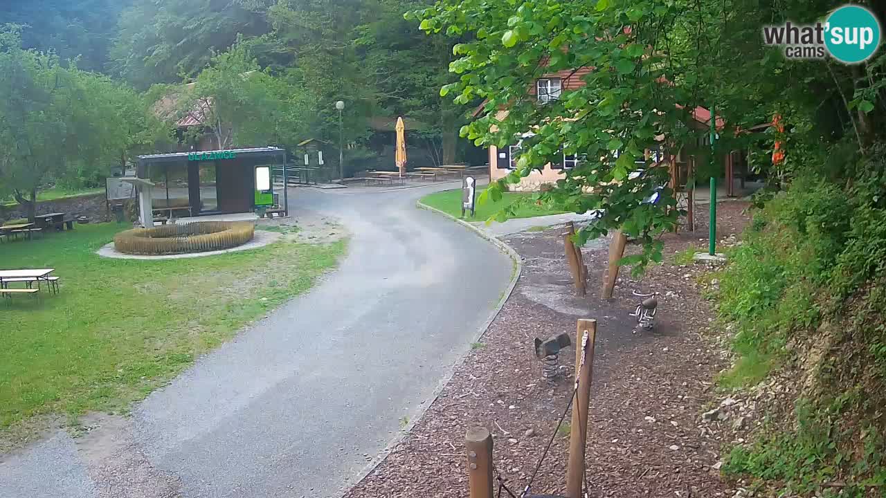 Skrad spletna kamera Zeleni Vir