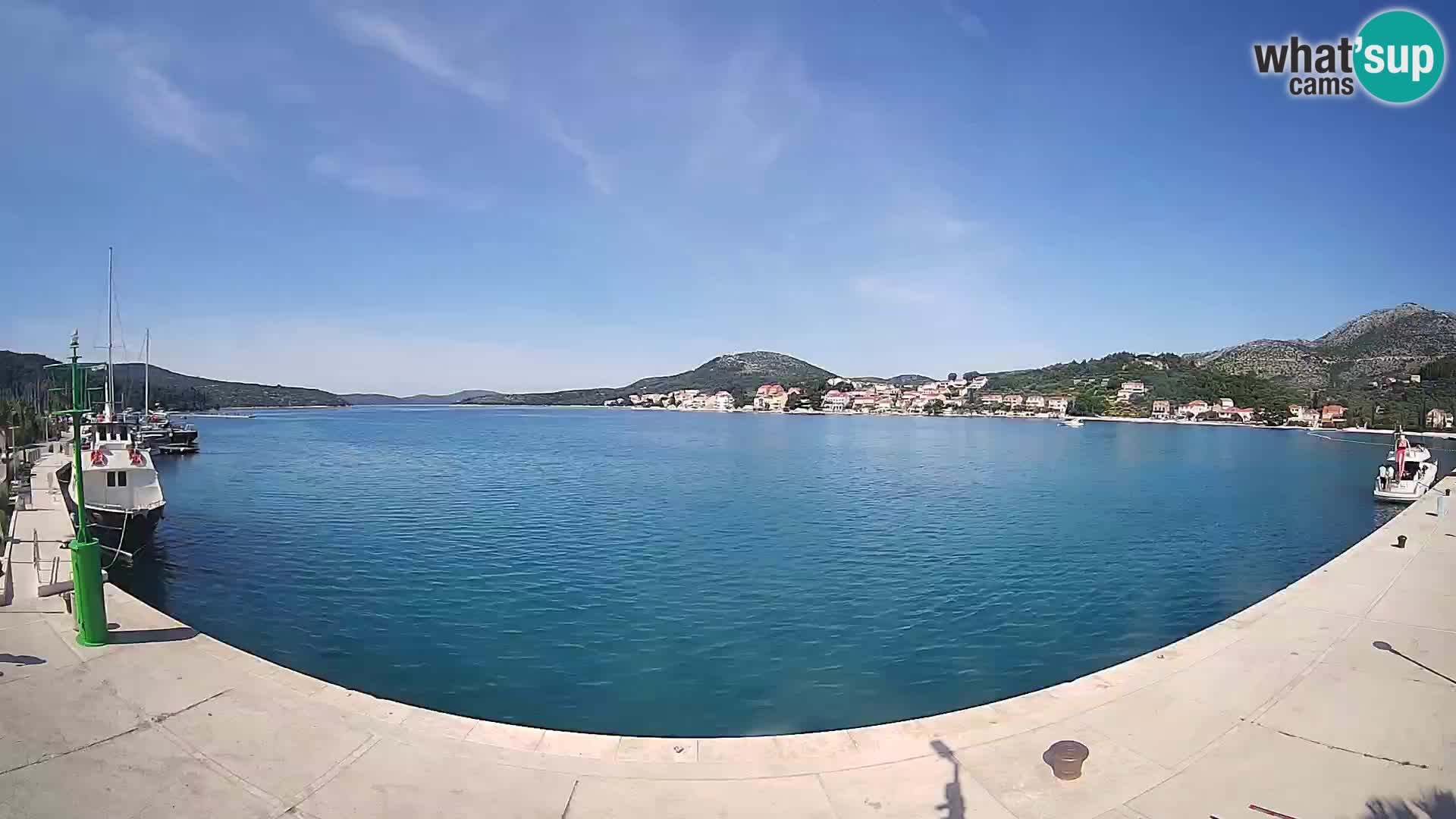 Spletna kamera Slano – Riva
