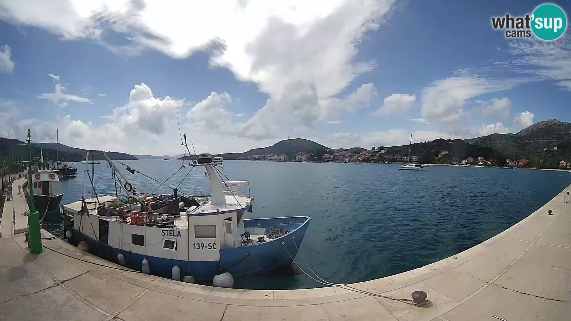 Web kamera Slano – bahía