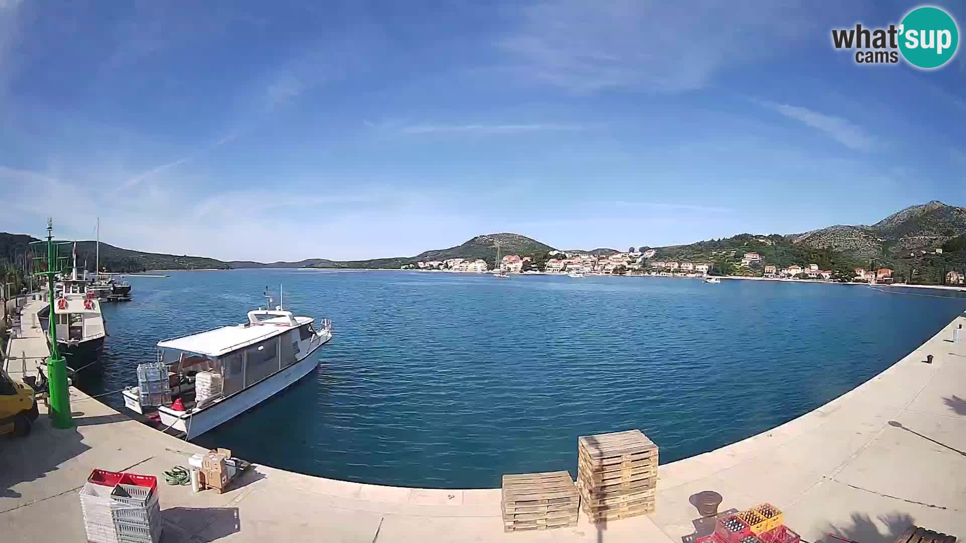 Spletna kamera Slano – Riva