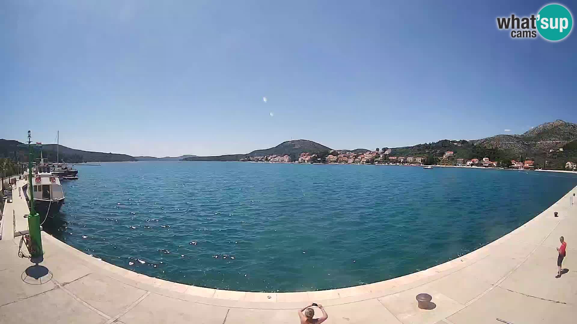 Spletna kamera Slano – Riva