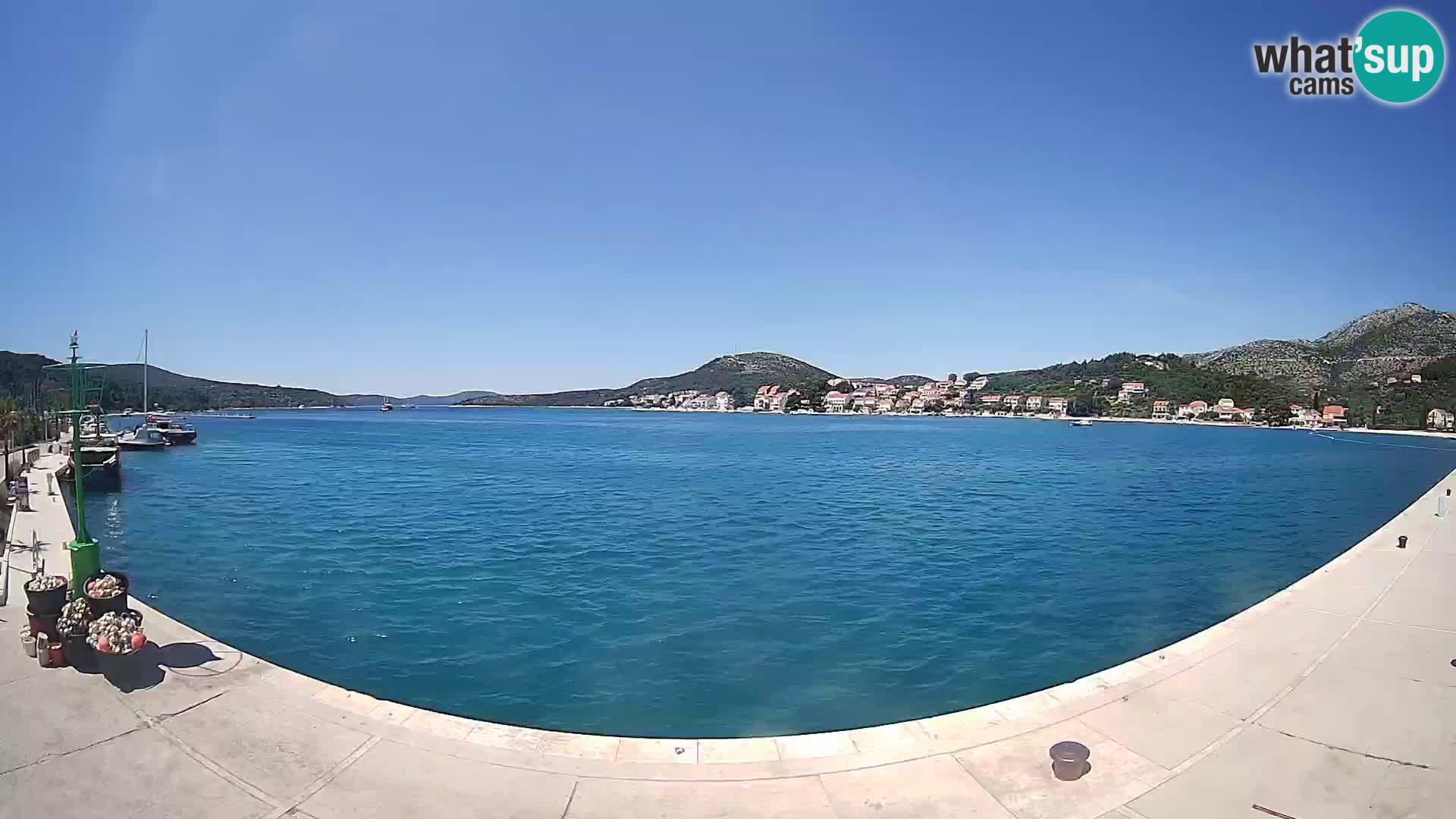 Spletna kamera Slano – Riva