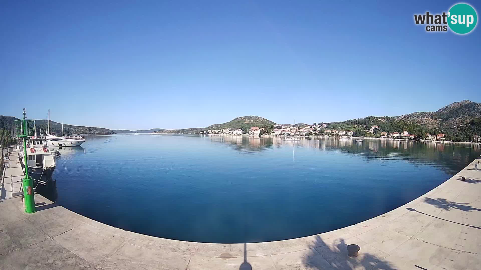 Web kamera Slano – bahía