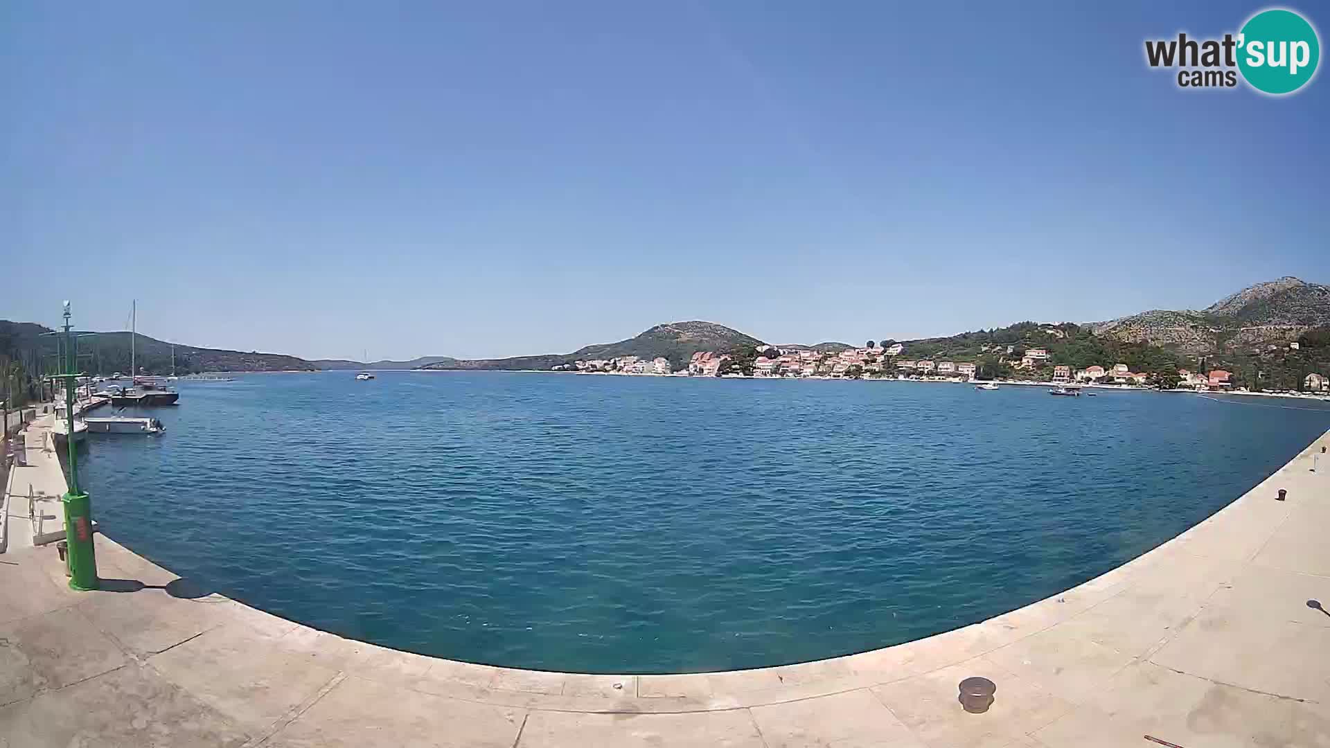 Spletna kamera Slano – Riva